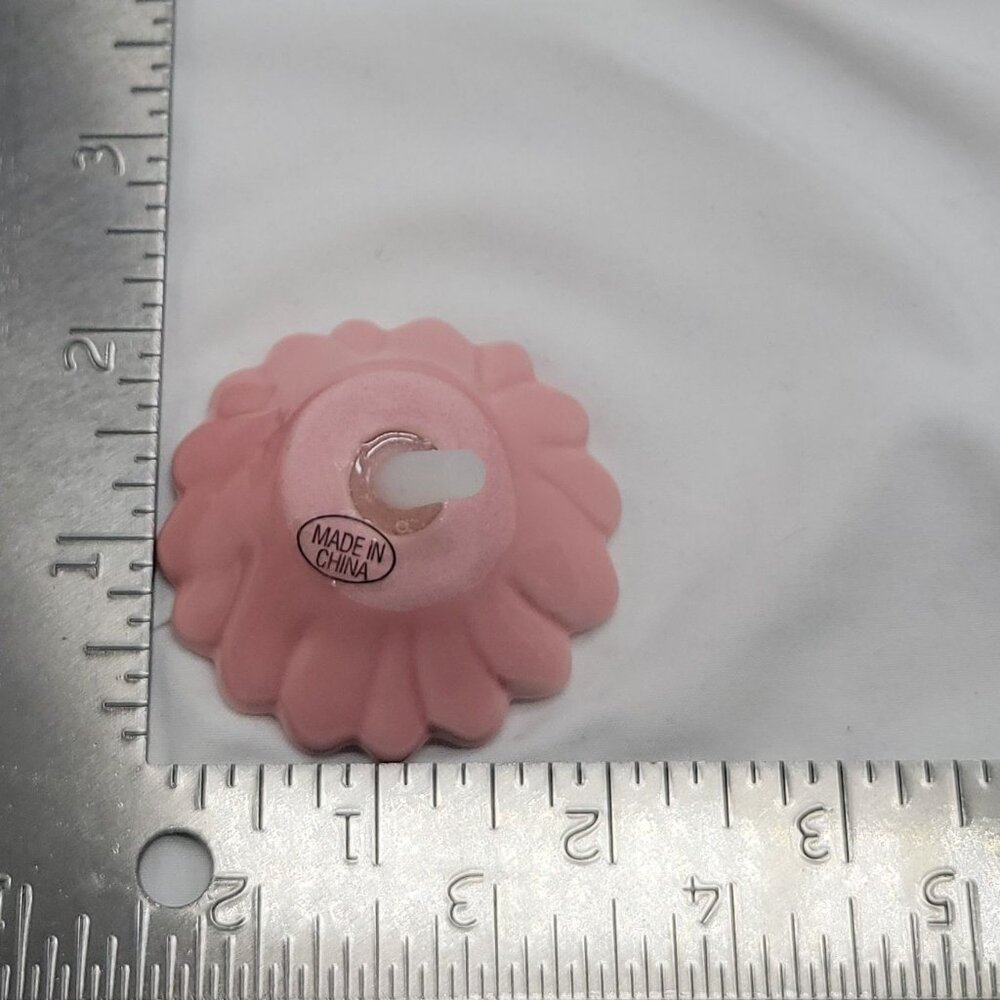 Nora Fleming "Flower Power" Mini Gerber Daisy Pink A41 Ceramic Charm For Serving - Picture 8 of 8